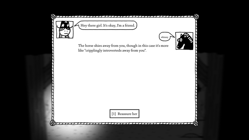 Illustration for article titled West Of Loathing Is A Very Funny Cowboy Game